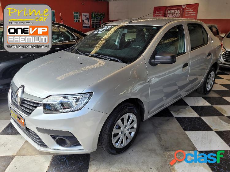 RENAULT LOGAN LIFE FLEX 1.0 12V 4P MEC. PRATA 2020 1.0 FLEX