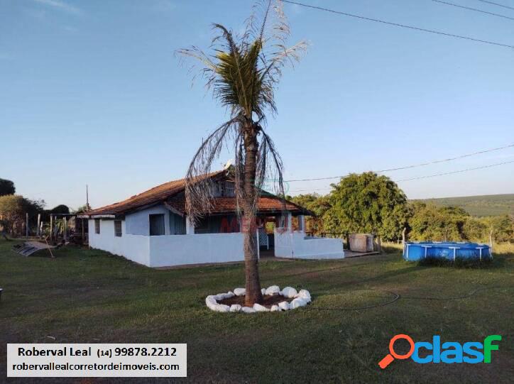 Chácara com 2 dormitórios à venda, 58612 m² por R$