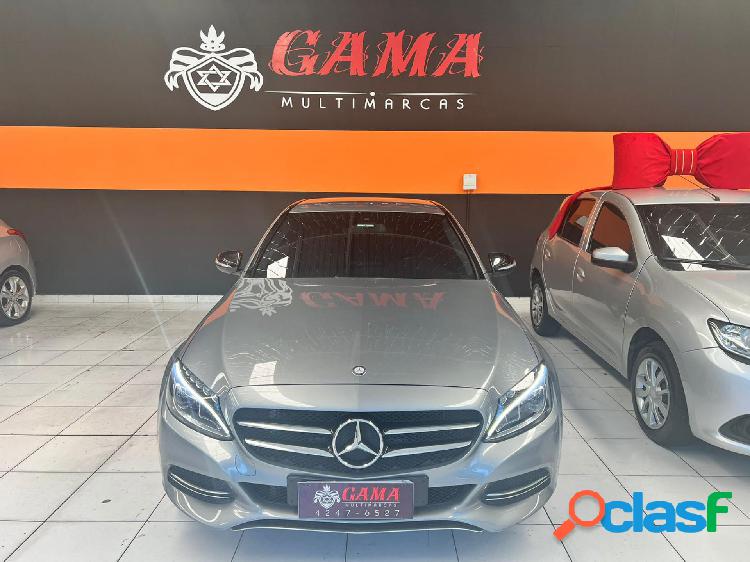 MERCEDES-BENZ C-180 1.6 TURBO 16VFLEX 16V AUT. PRATA 2015