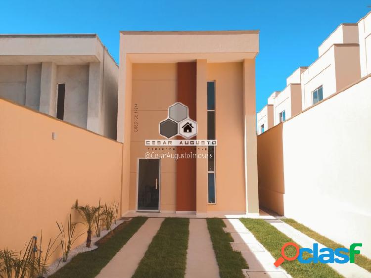 Residencial Bem-te-vi - Lindas Casas Duplex com 03 quartos