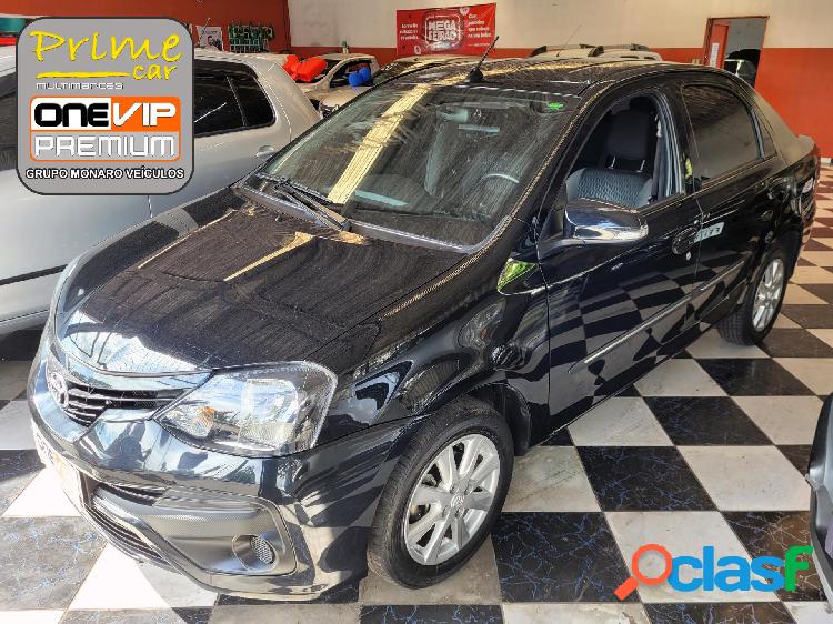 TOYOTA ETIOS X PLUS SEDAN 1.5 FLEX 16V 4P AUT. PRETO 2020