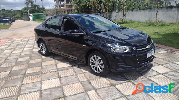 CHEVROLET ONIX HATCH LT 1.0 12V FLEX 5P MEC. PRETO 2021 1.0