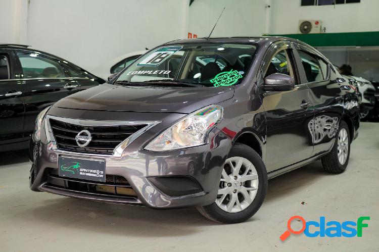 NISSAN VERSA SV 1.6 16V FLEXSTART 4P AUT. CINZA 2018 1.6