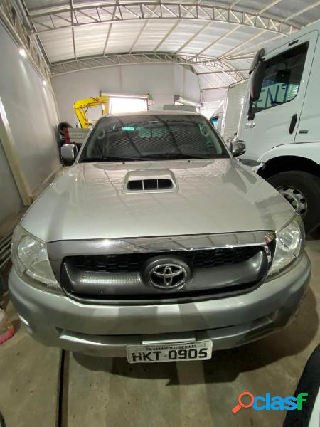 TOYOTA HILUX CD SRV D4-D 4X4 3.0 TDI DIES PRATA 2009 3.0