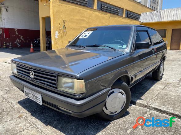 VOLKSWAGEN GOL CLI CL 1.8 CINZA 1989 1.8 GASOLINA