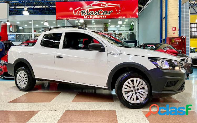 VOLKSWAGEN SAVEIRO ROBUST 1.6 8V CD BRANCO 2019 1.6 FLEX