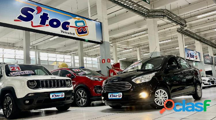 FORD KA+ SEDAN 1.0 SESE PLUS TIVCT FLEX 4P PRETO 2019 1.0