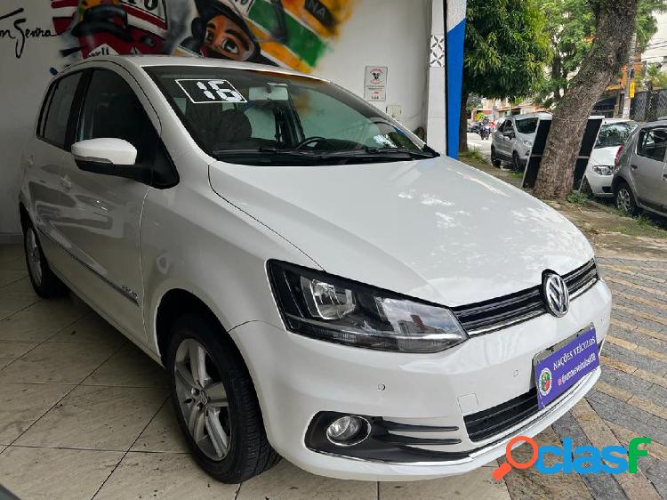 VOLKSWAGEN FOX HIGHLINE1.6 FLEX 16V 5P BRANCO 2016 1.6 FLEX