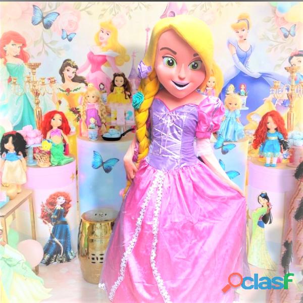 Rapunzel Princesa Enrolados personagens vivos