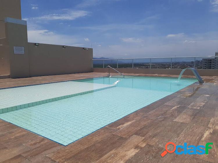 Apartamentos com 1 suíte, na Praia Grande, lazer completo -