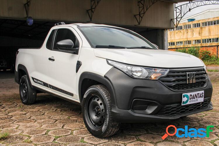 FIAT STRADA ENDURANCE 1.4 FLEX 8V CS PLUS BRANCO 2021 1.4