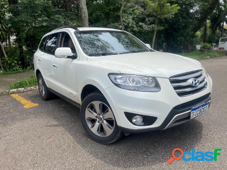 HYUNDAI SANTA FE GLS 2.4 TIPTRONIC BRANCO 2012 2.4 GASOLINA