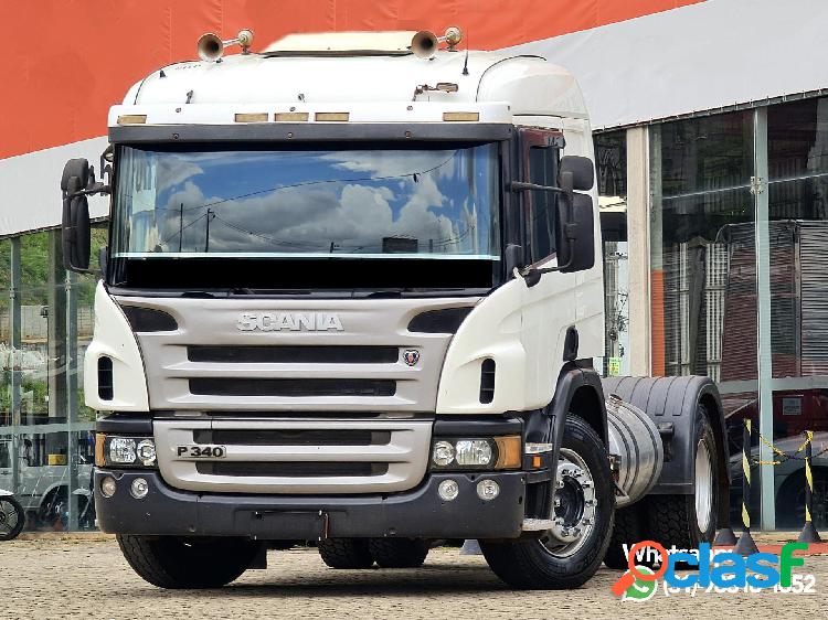 SCANIA P340 4X2 BRANCO 2010 340CV DIESEL