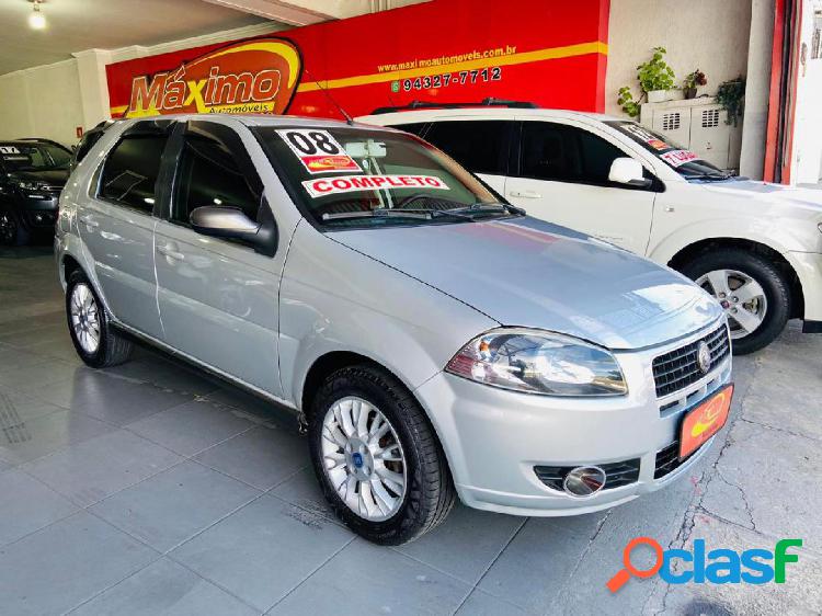 FIAT PALIO 1.8R MPI FLEX 8V 4P PRATA 2008 1.8 FLEX