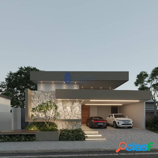 Linda Casa com 3 Suítes e Piscina à Venda no Condomínio