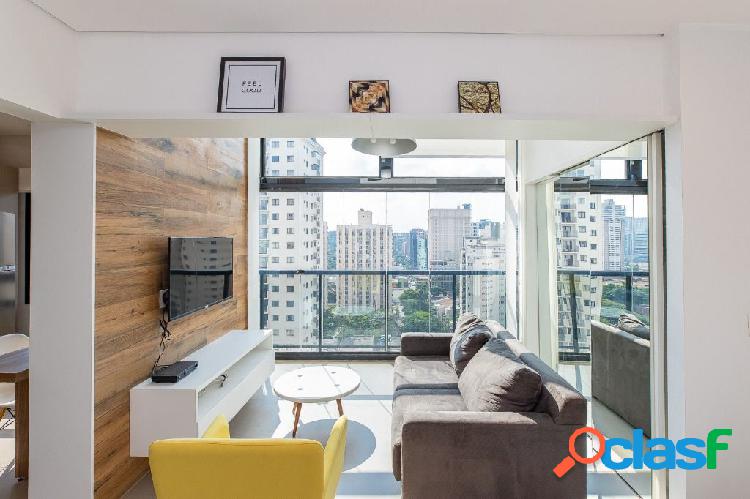 Apartamento com 1 quarto, 62m², à venda em São Paulo,