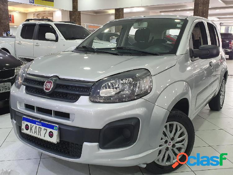 FIAT UNO DRIVE 1.0 FLEX 6V 5P PRATA 2018 1.0 FLEX