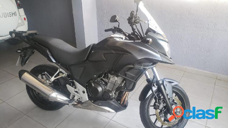 HONDA CB 500X ABS CINZA 2015 500 GASOLINA