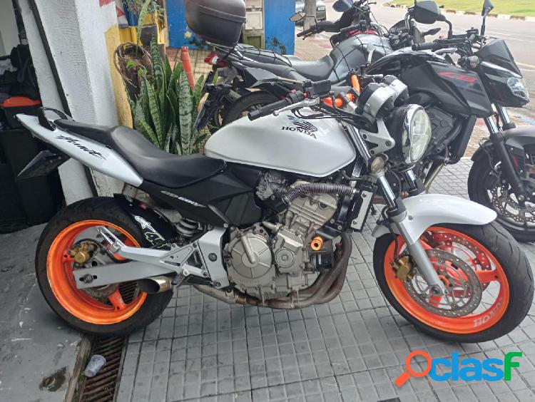 HONDA CB 600F HORNET BRANCO 2007 600 GASOLINA