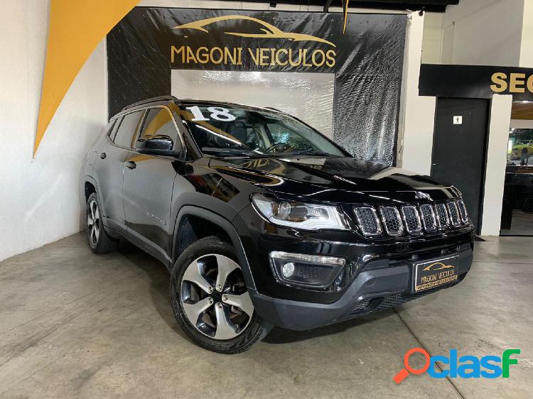 JEEP COMPASS LONGITUDE 2.0 4X4 DIES. 16V AUT. PRETO 2018 2.0