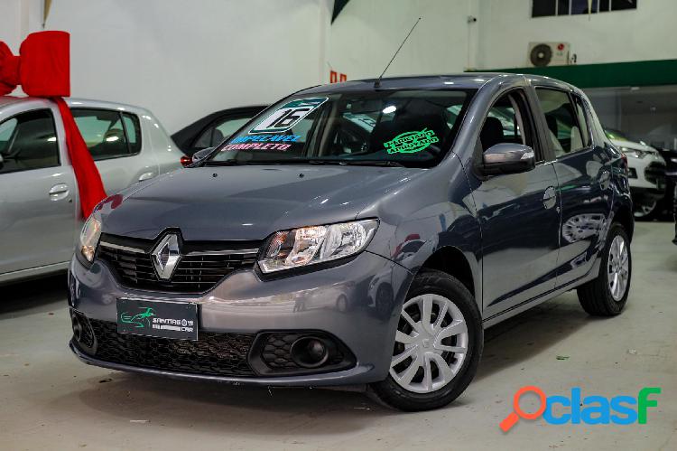 RENAULT SANDERO EXPRESSION HI-POWER 1.0 16V 5P CINZA 2016