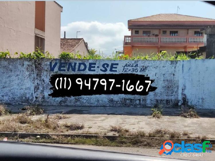 TERRENO MURADO FRENTE AO MAR - 420M² - CIBRATEL 2 -