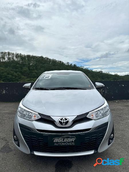 TOYOTA YARIS XL 1.3 FLEX 16V 5P MEC. PRATA 2019 1.3 GASOLINA