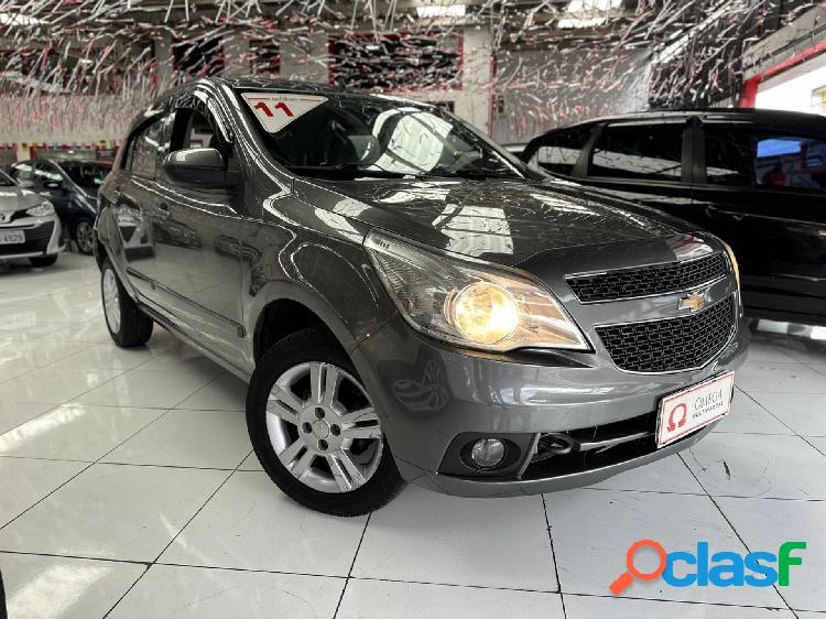 CHEVROLET AGILE LTZ 1.4 MPFI 8V FLEXPOWER 5P CINZA 2011 1.4