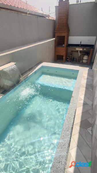 Casa em Itanhaém, com piscina, 2 dormitórios, mobiliada -