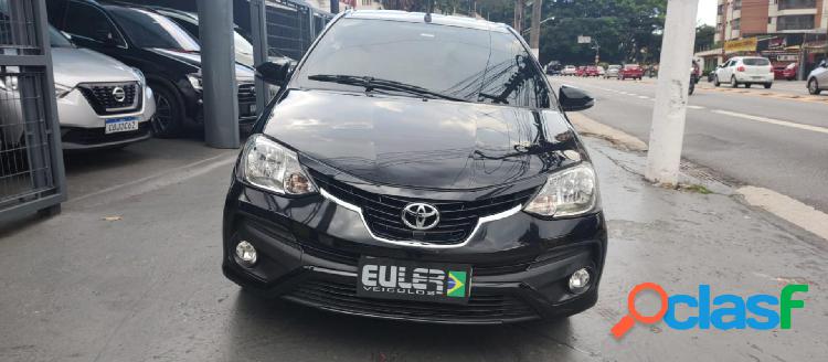 TOYOTA ETIOS PLATINUM 1.5 FLEX 16V 4P AUT. PRETO 2018 1.5