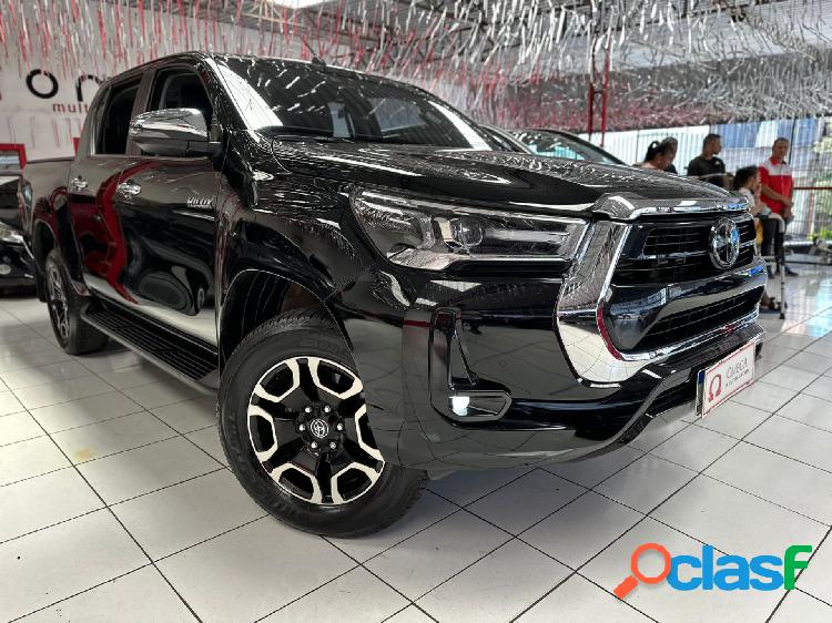 TOYOTA HILUX CD SRX 4X4 2.8 TDI 16V DIESEL AUT. PRETO 2021