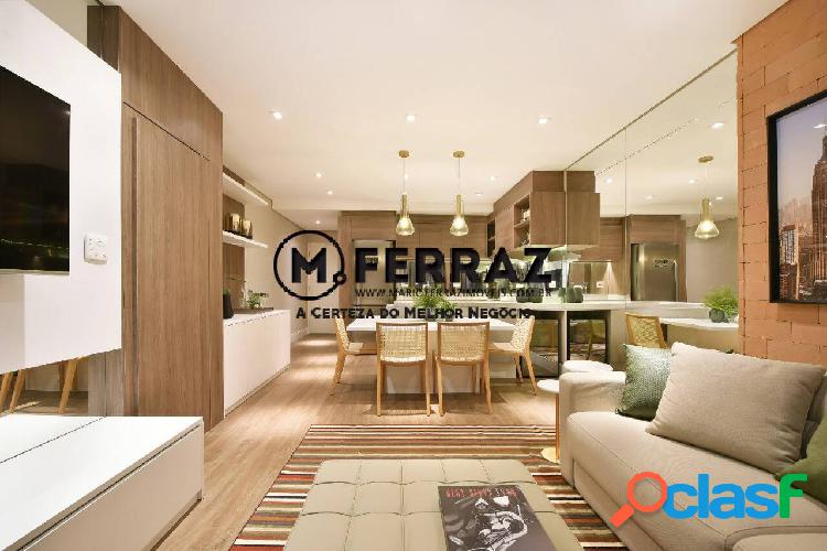 Apartamento de 68m², 1 suíte, 2 vagas - locação/ venda -
