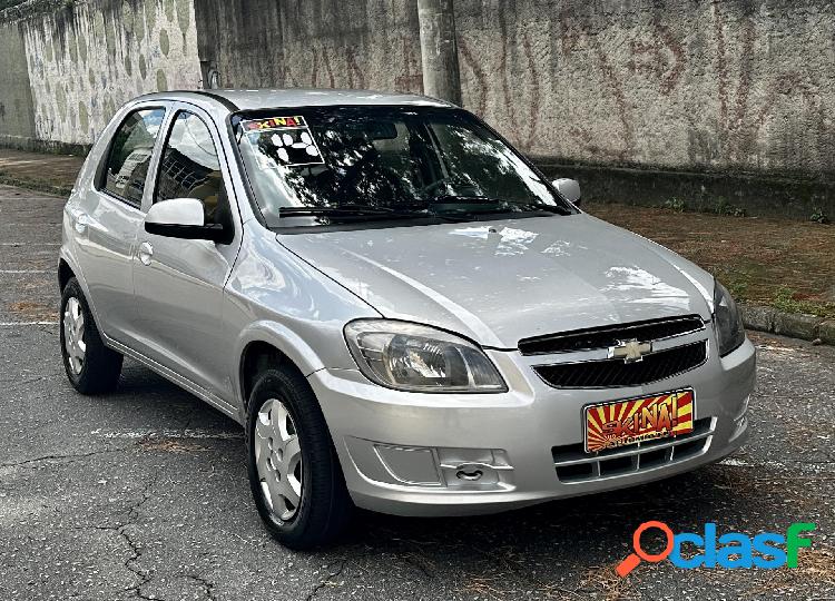 CHEVROLET CELTA SPIRIT LT 1.0 MPFI 8V FLEXP. 5P PRATA 2014