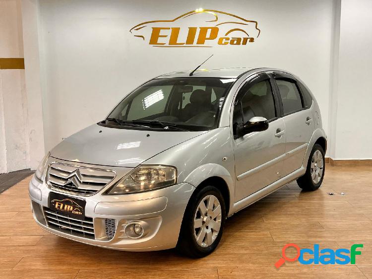 CITROEN C3 EXCLUSIVE 1.4 FLEX 8V 5P PRATA 2011 1.4 FLEX