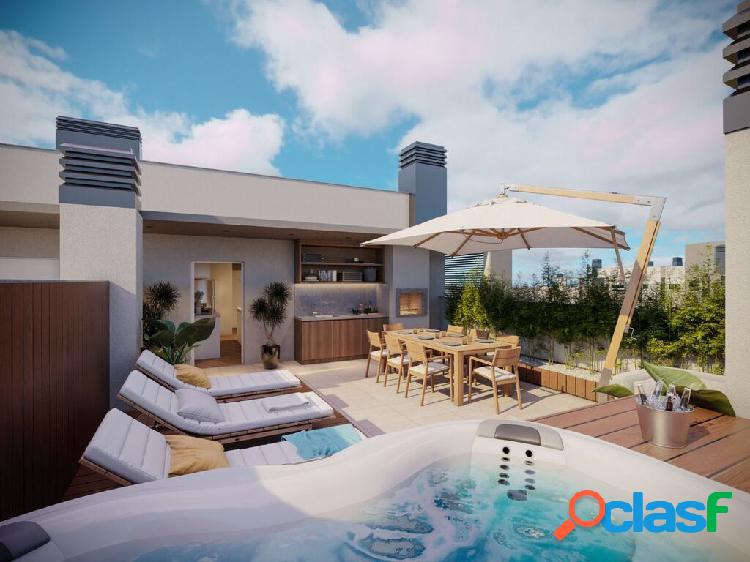 Cobertura com 2 quartos, 109m², à venda em Porto Alegre,