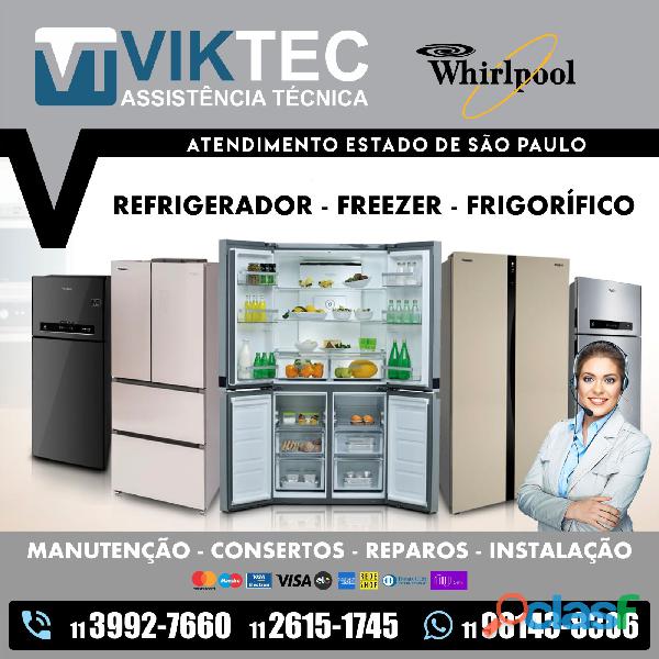 Consertos para geladeiras da marca Whirlpool