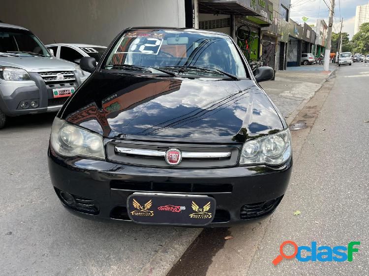 FIAT PALIO 1.0 ECONOMY FIRE FLEX 8V 4P PRETO 2012 1.0 FLEX