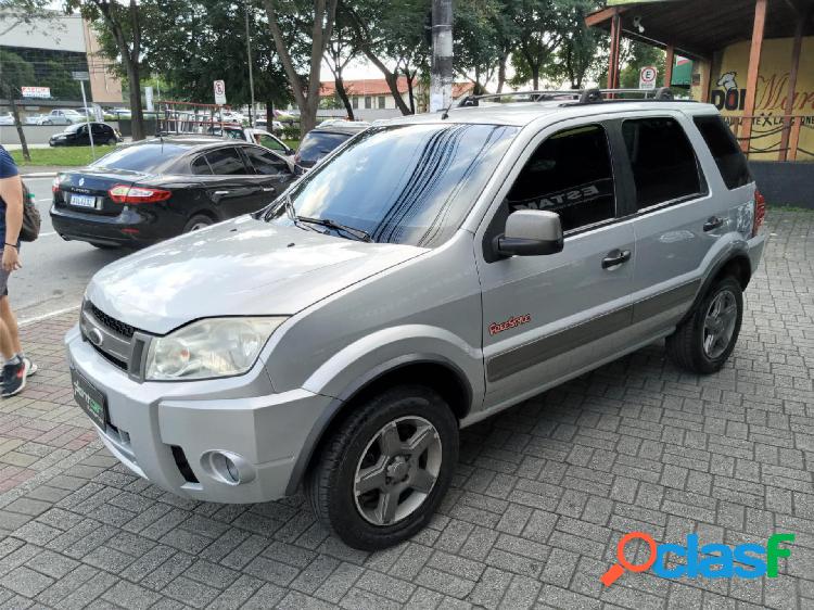 FORD ECOSPORT XLT 1.6 1.6 FLEX 8V 5P PRATA 2009 1.6 FLEX