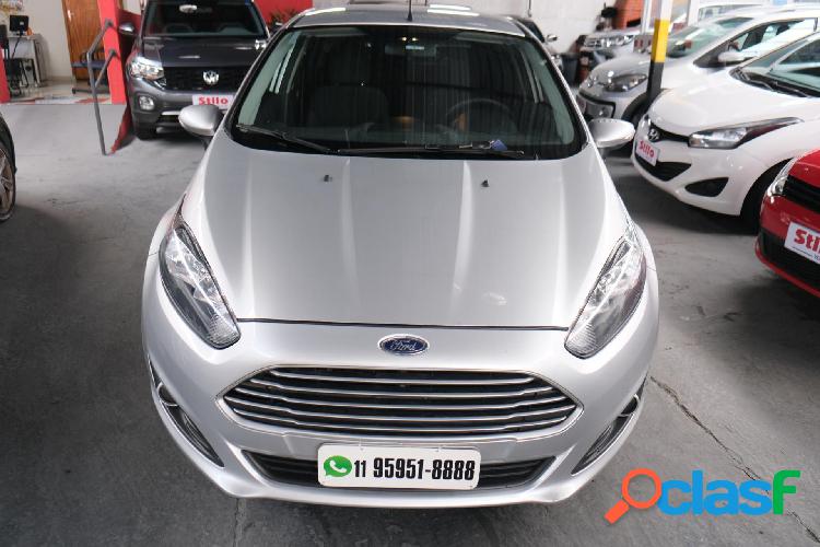 FORD FIESTA SEL 1.6 16V FLEX MEC. 5P PRATA 2017 1.6 FLEX