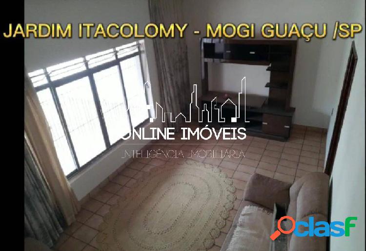 LINDA CASA COM 250m² - Loc. Jd. Itacolomy, Mogi-Guaçu