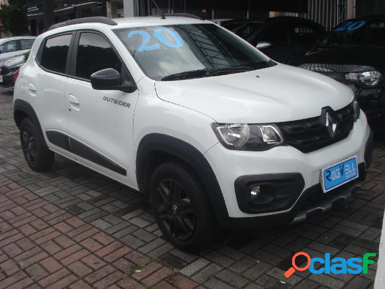 RENAULT KWID OUTSIDER 1.0 FLEX 12V 5P MEC. BRANCO 2020 1.0