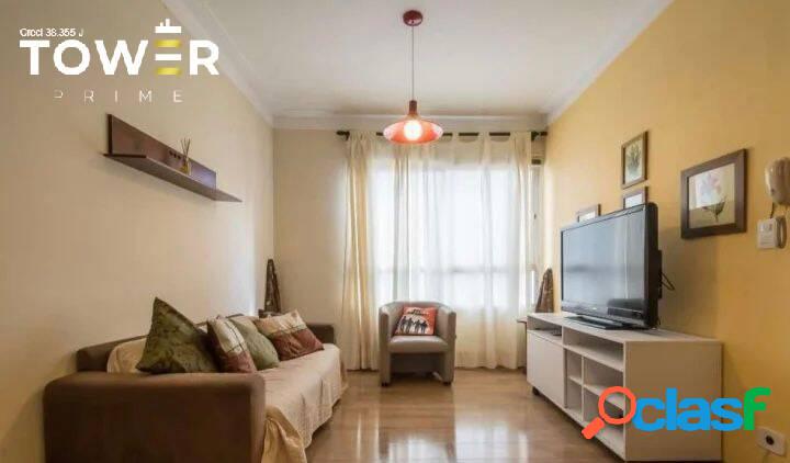 Apartamento amplo e totalmente mobiliado 55m - Brooklin