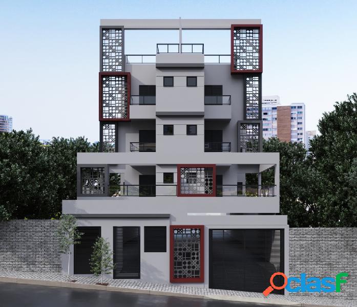 Apartamento com 2 quartos, 90,99m², à venda em Santo