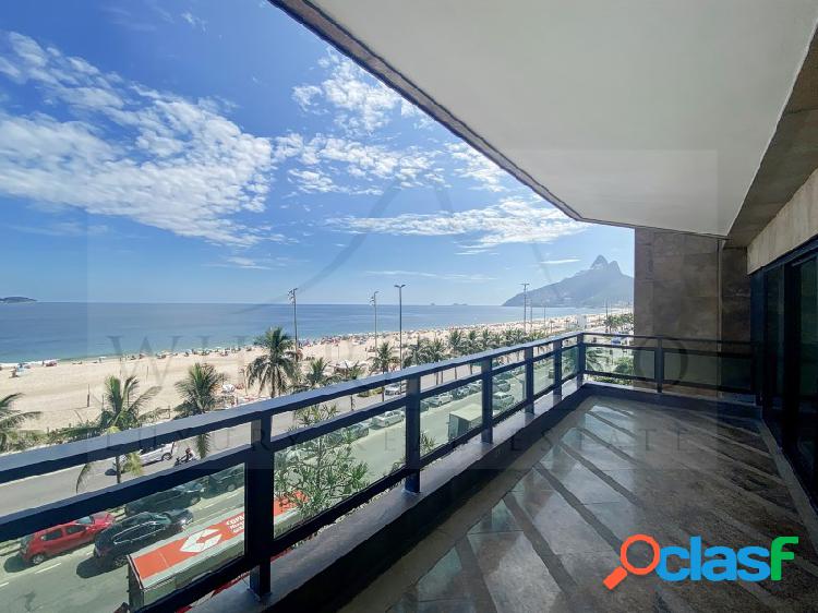 Apartamento de luxo para alugar em Ipanema com varanda e