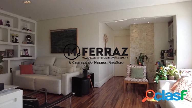 Apartamento em frente ao Clube Pinheiros. Totalmente