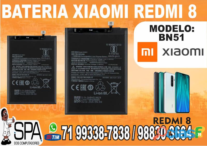 Bateria BN51 para Xiaomi Redmi 8 em Salvador Ba