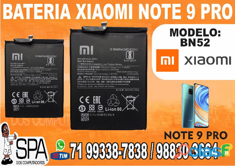 Bateria BN52 para Note 9 Pro em Salvador Ba