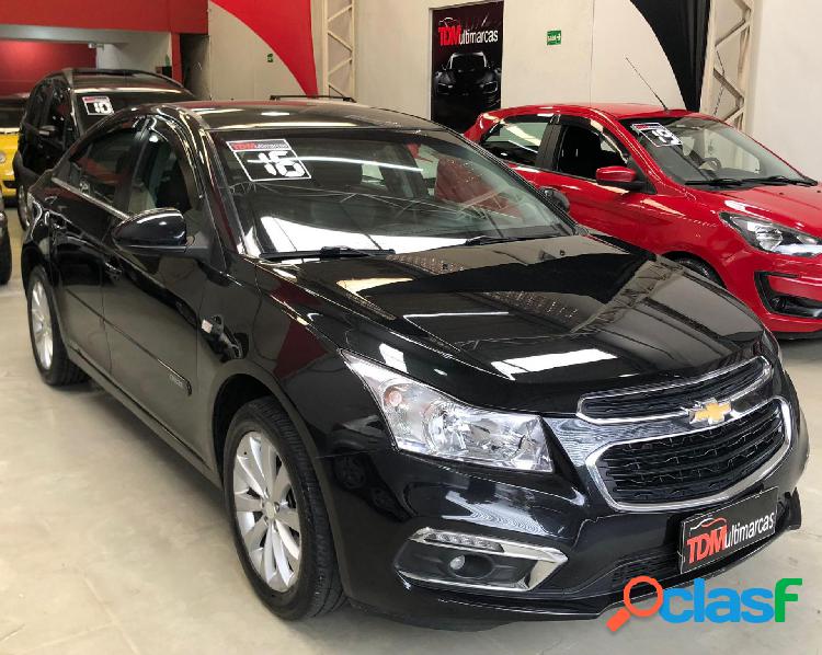 CHEVROLET CRUZE LT 1.8 16V FLEXPOWER 4P AUT. PRETO 2016 1.8