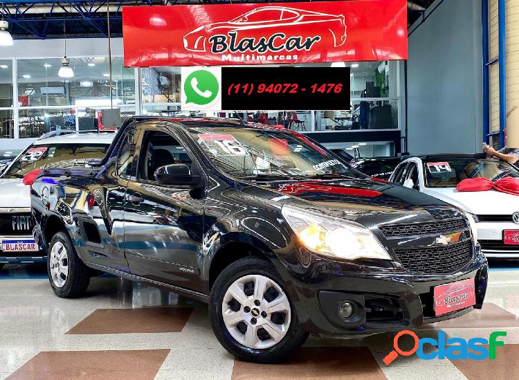 CHEVROLET MONTANA LS 1.4 8V PRETO 2016 1.4 FLEX