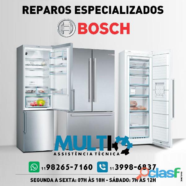 Defeitos em refrigeradores Bosch não tem hora marcada para